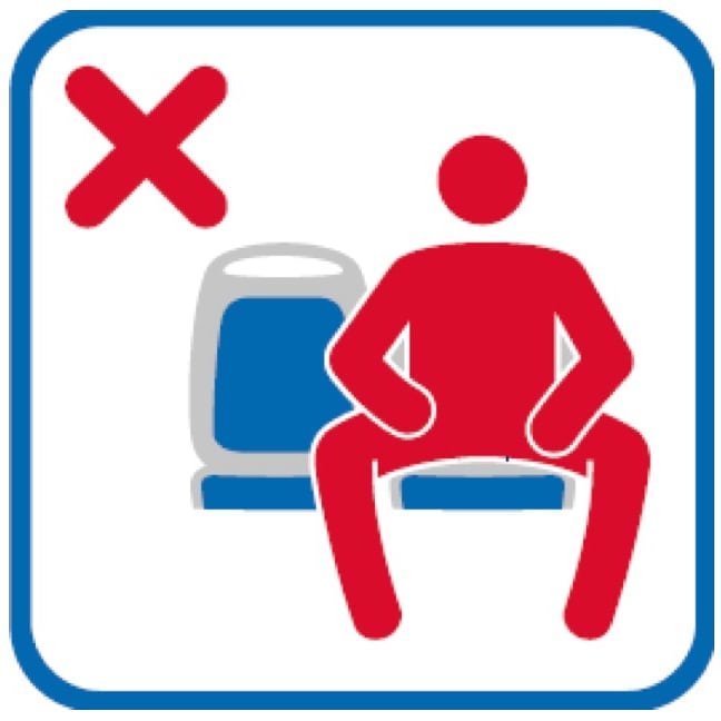 Fancy a spot of manspreading? Forbidden on Madrid buses . Trains however ...