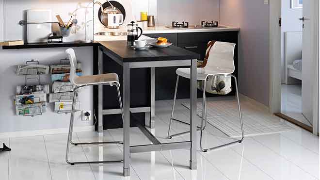 IKEA names - The Utby bar table got its name from a small village in West Sweden (Photo: IKEA)