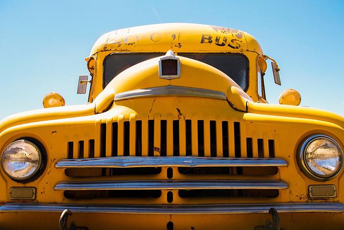 Chicken buses are repurposed school buses bought at auction when a bus is typically 10 years old or has clocked up 150,000 miles (Photo: Pixabay/nil2hoff)