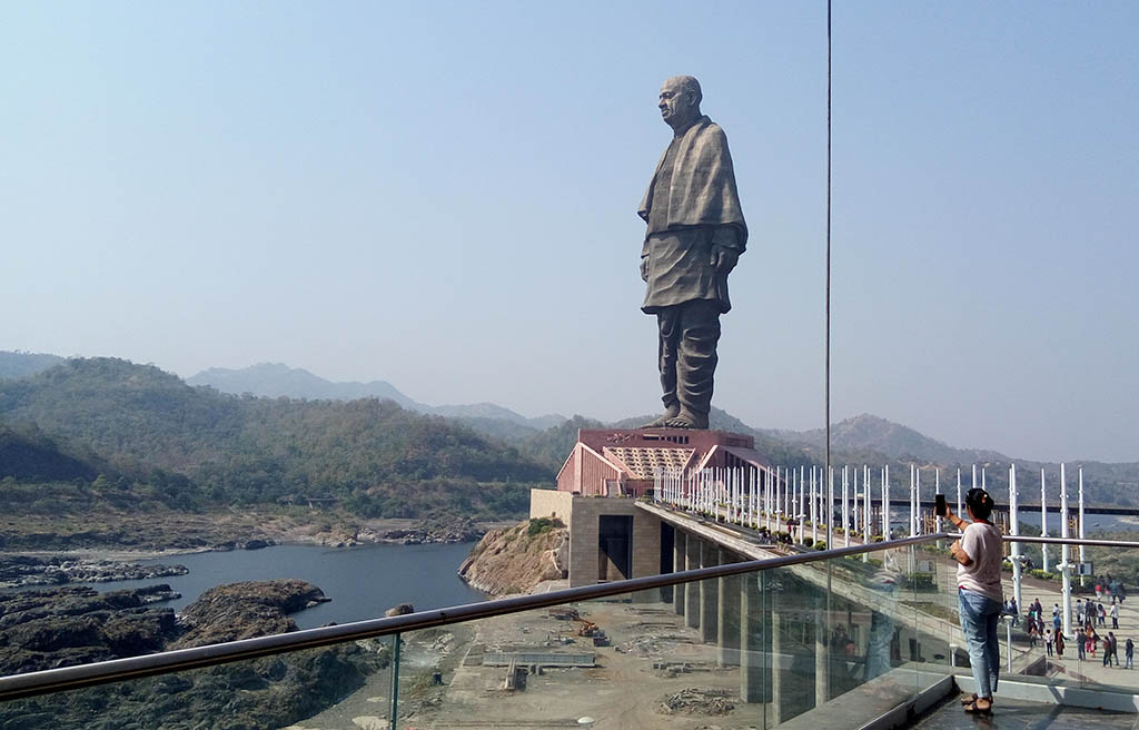 The Statue of Unity took 57 months to build and was completed in October 2018. (Photo: Pexels/Paresh Pancholi)