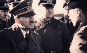 Adolf Hitler Meeting Soldiers