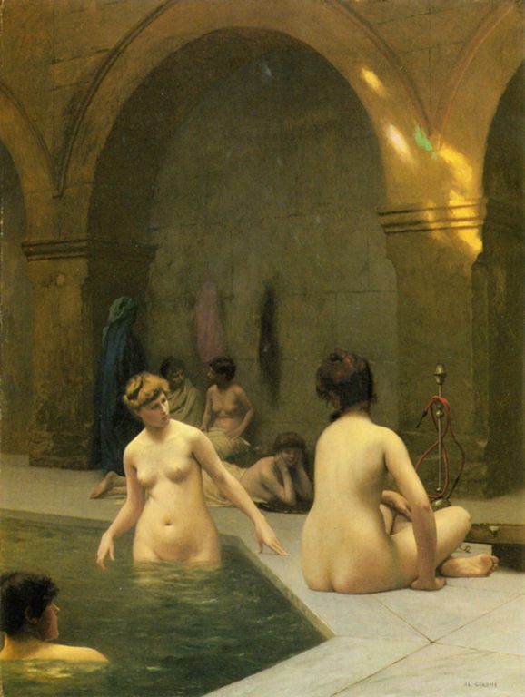 Jean-Léon Gérôme, "The Bathers" (1889) (Credit: Wikimedia)