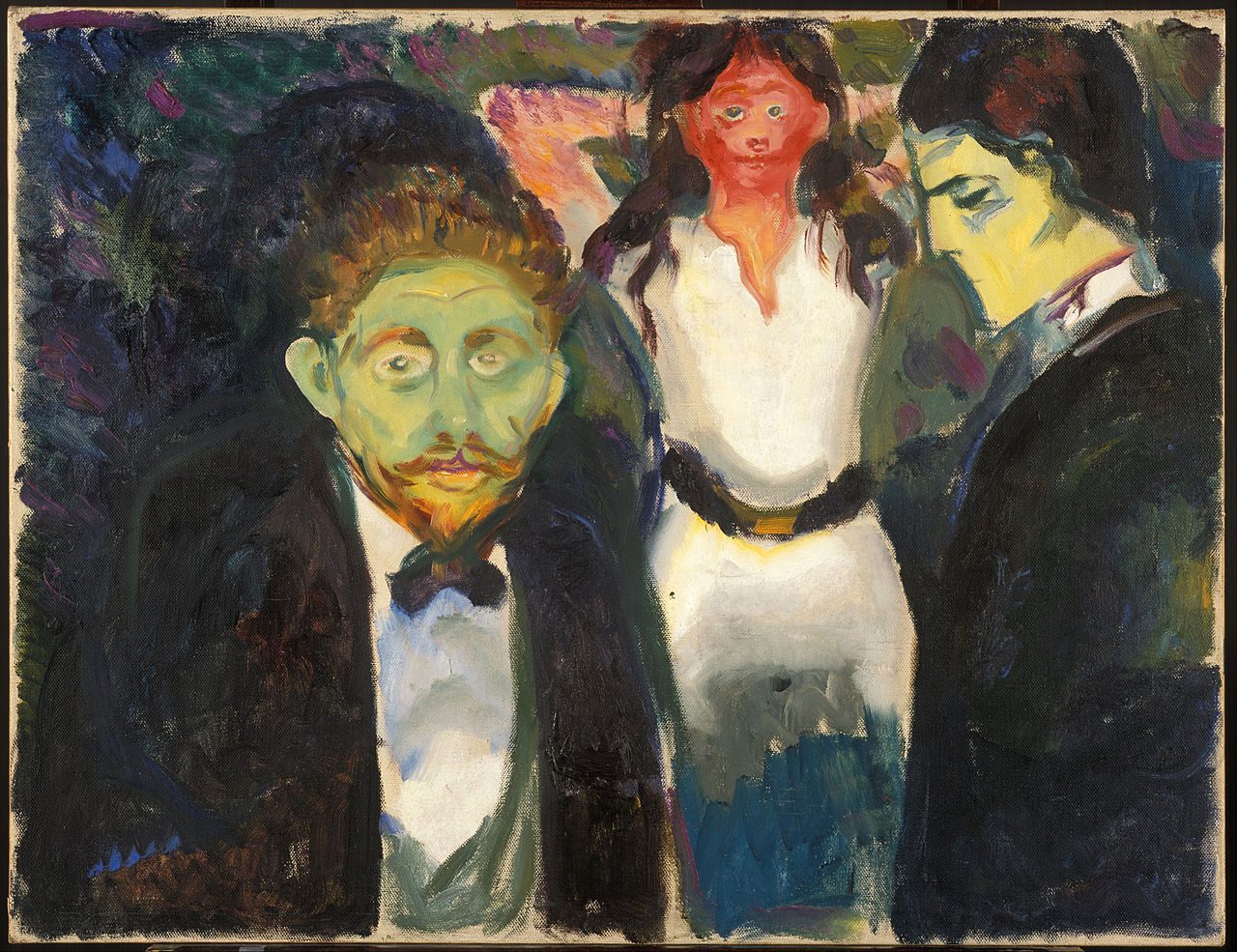 Edvard Munch, "Jealousy" (1907) 