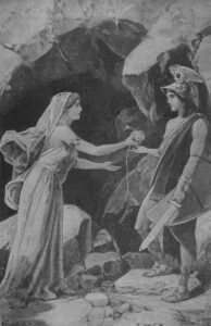 Richard Geiger, "Ariadne and Theseus" (1906)