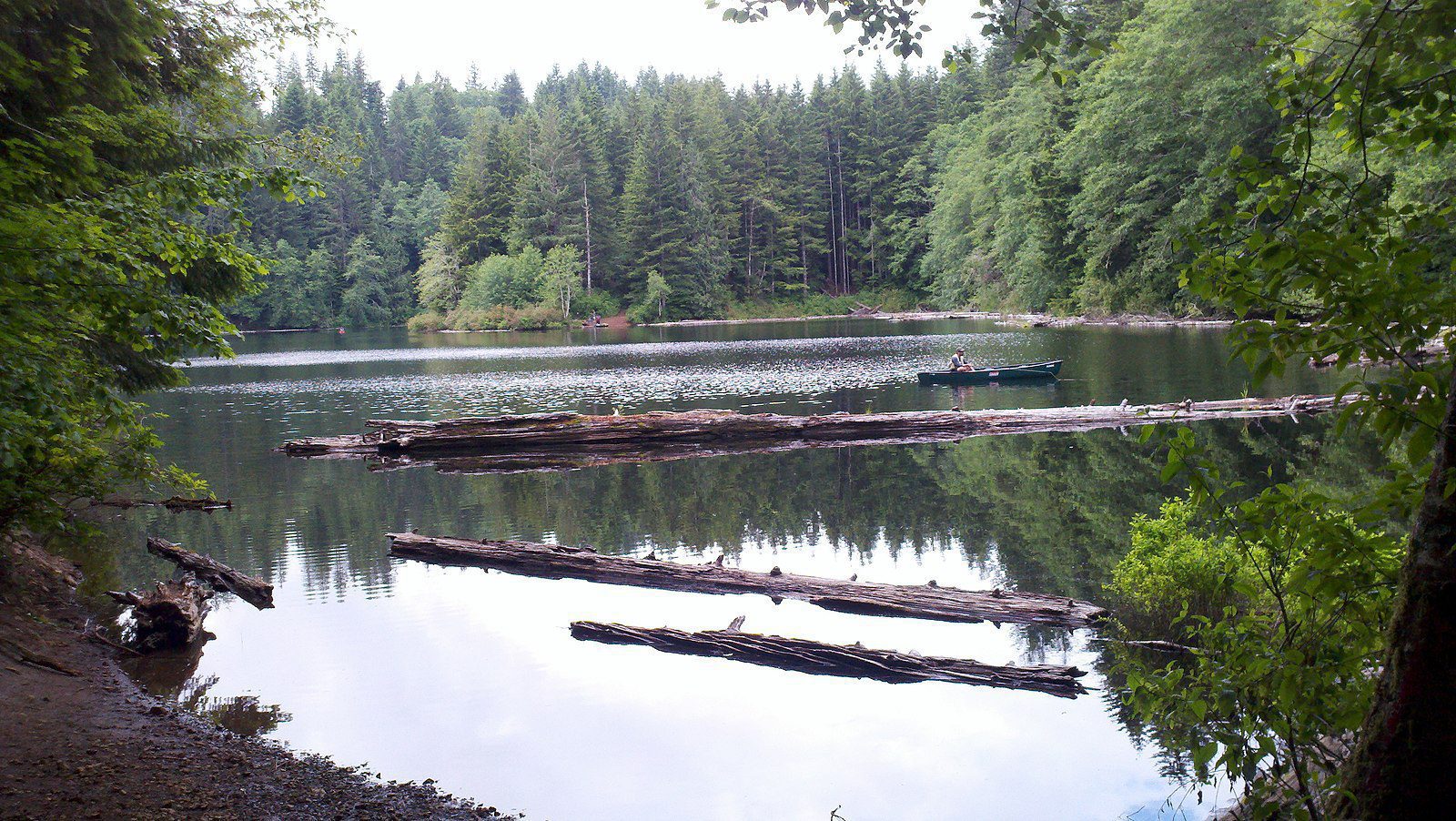 What's most mysterious about Lost Lake Oregon is that every winter it gets lost, magically turning into a meadow. (Photo: Wikimedia Commons/Oregon Department of Forestry)