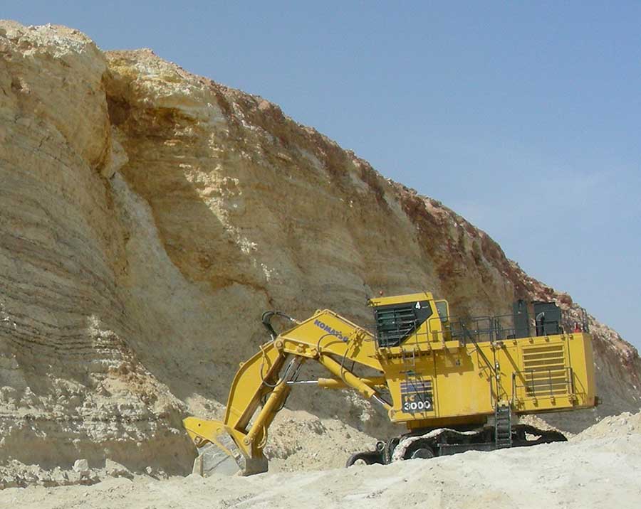 The mine at Sidi Chennane where Chenanisaurus barbaricus was discovered(Emmanuel Gheerbrant)