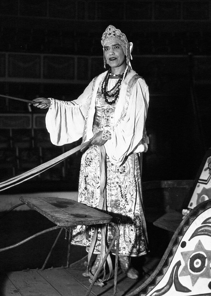 Maria Rasputin would use her famous name to enter the world of cabaret and then joined the circus. (Photo: Wikimedia/Agence de presse Meurisse)