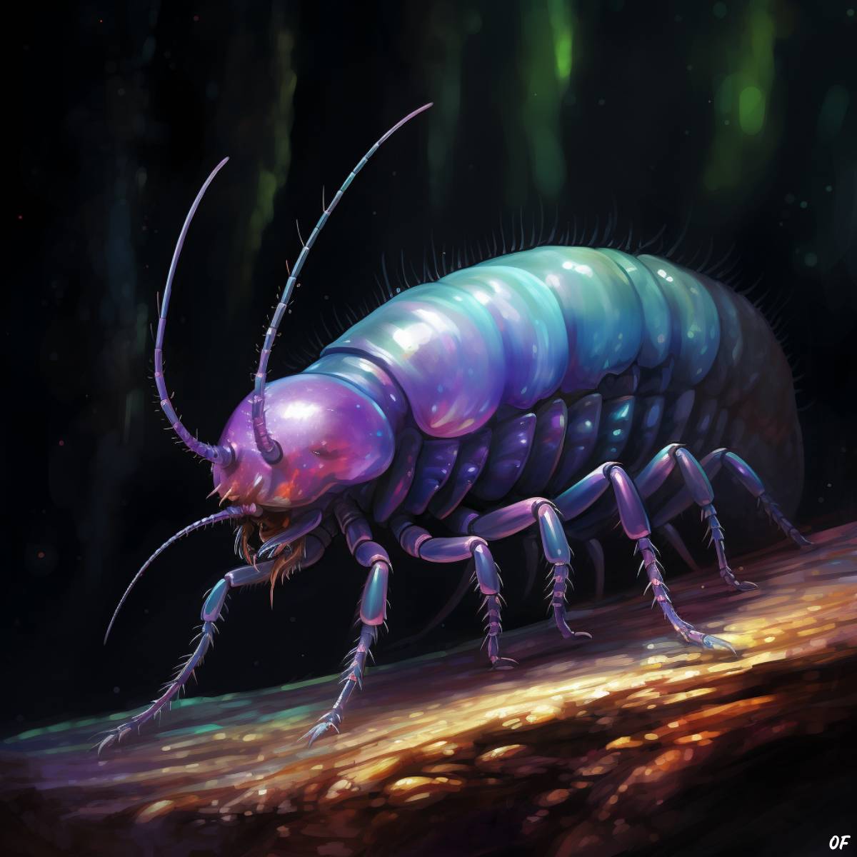 Deep Cave Springtail by Odd Feed
