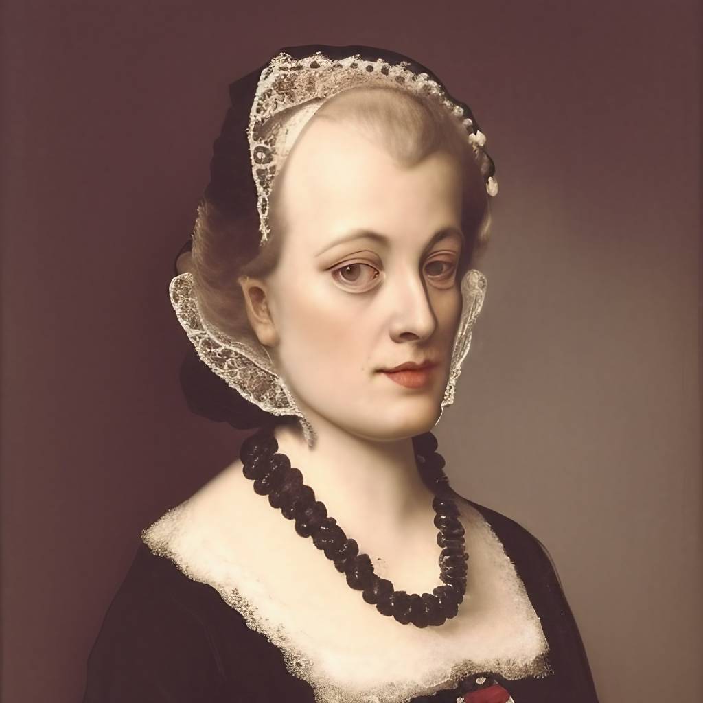 A portrait of the Countess of Castiglione. In her later years the Countess removed all mirrors from her apartment, refusing to watch her beauty decay. (© Odd Feed)