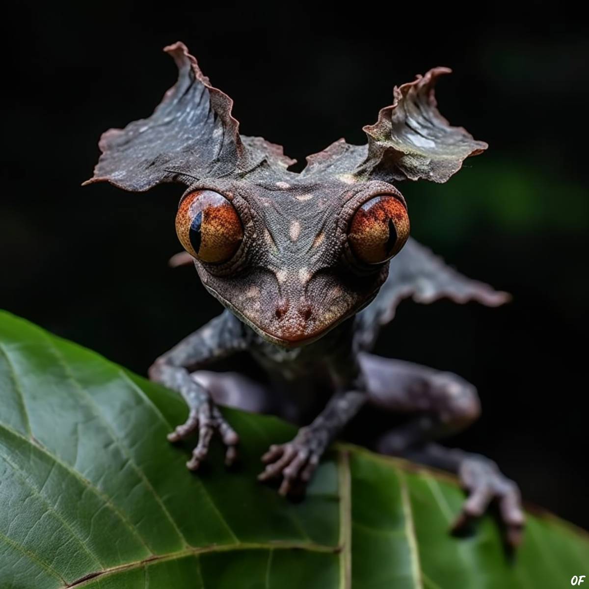 Satanic leaf-tailed gecko.