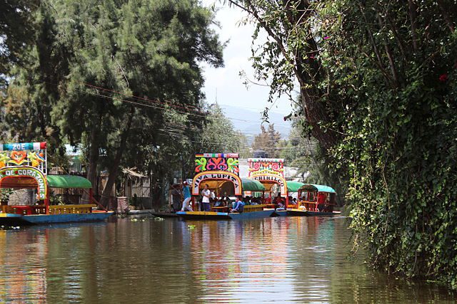 Canals of Xochimilco, Mexico City. (Photo: Wikimedia/Devor_avi)