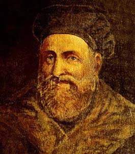 16th-century portrait of Italian doctor Gabriele Falloppio. Fallopio's use of linen sheaths protected against the ravages of syphilis. (Image: Wikimedia)