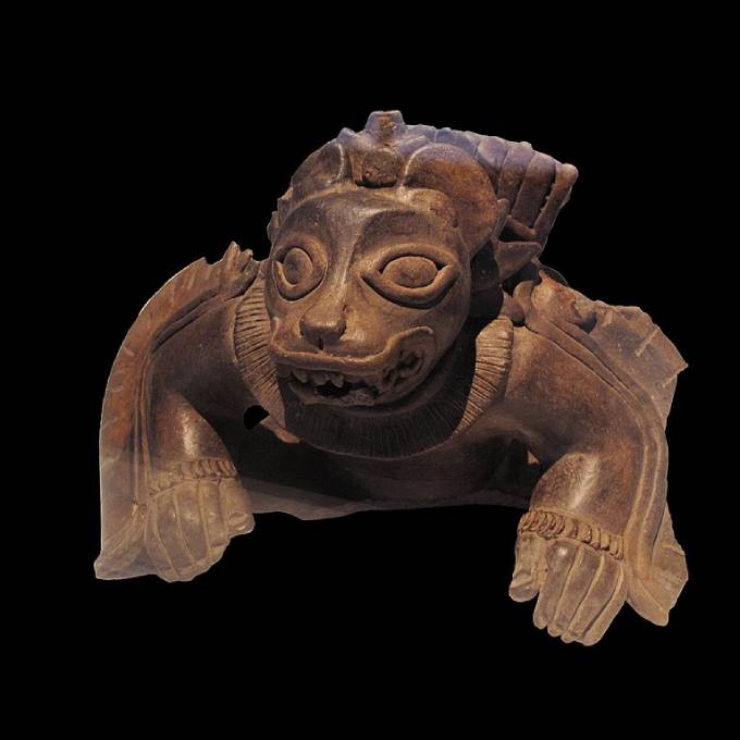 Camazoztz pottery inspired by the bat cult and Mayan god, circa 6th - 9th century BC. (Photo: Wikimedia/Musée d’ethnographie de Genève)
