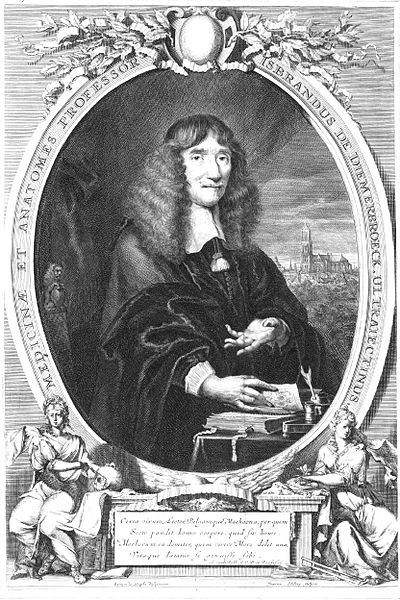Isbrand van Diemerbroeck (1609-1674) Dutch Physician (Image: Wikimedia)