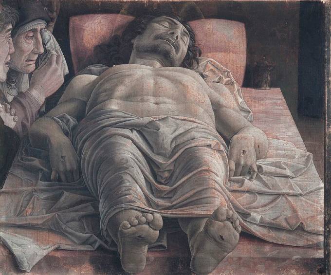Lamentation of Christ by Andrea Mantegna (Image: Wikimedia)