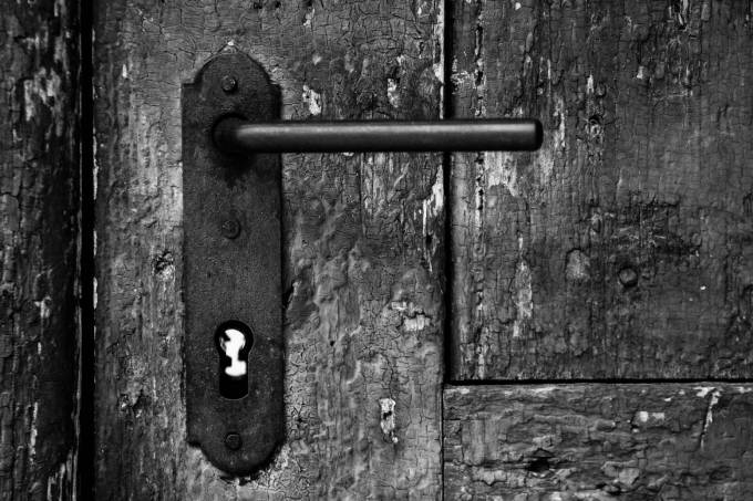 A kikimory, or household spirit, will enter the home through a keyhole. (Photo: Unsplash/Michal Matlon)