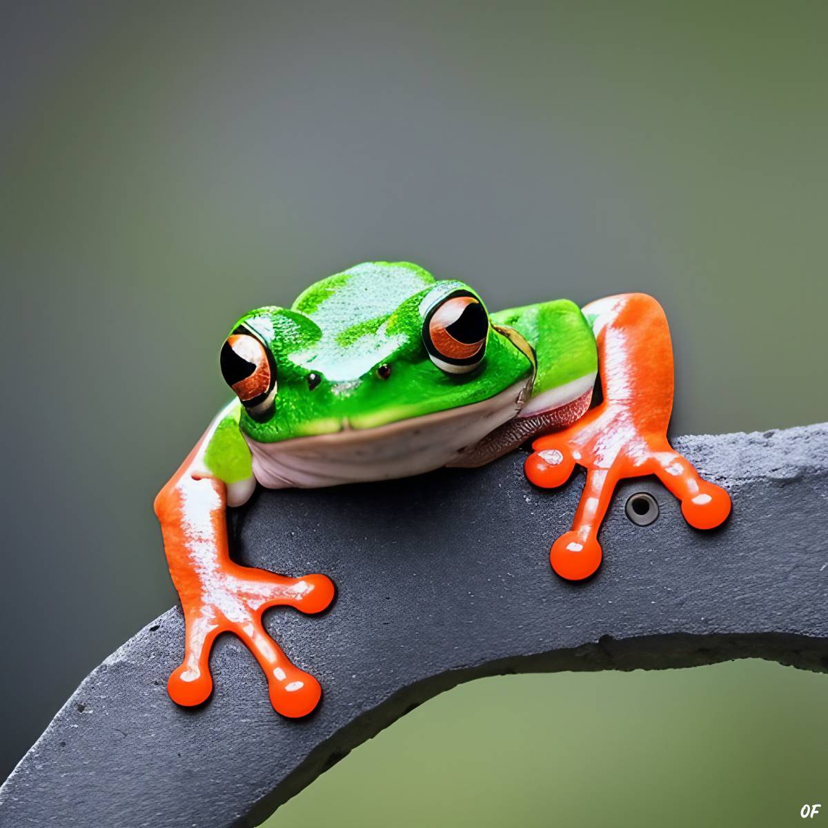 Cute frog by Odd Feed. (© Odd Feed)