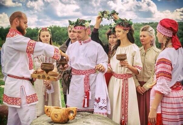 A Neopagan wedding in Russia (2010) (Photo: Wikimedia)