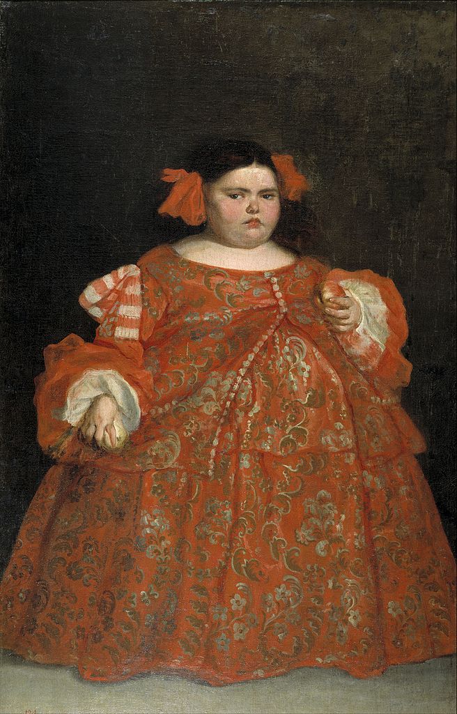 Juan Carreño de Miranda, "La monstrua vestida" (oil on canvas, 1680). (Credit: Wikimedia)