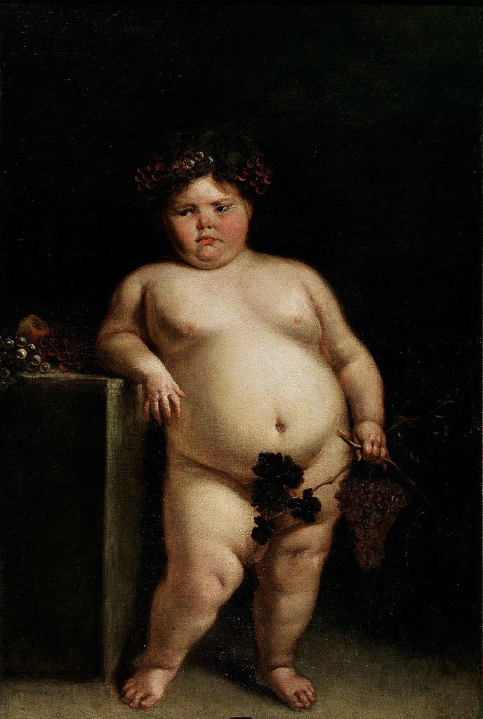 Juan Carreño de Miranda, "La monstrua desnuda" (oil on canvas, 1680). (Credit: Wikimedia)