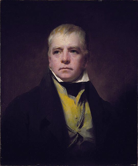 Sir Walter Scott, the man who practically invented "year and a day" marriages (a portrait by Sir Henry Raeburn, 1822) (Credit: Wikimedia)
