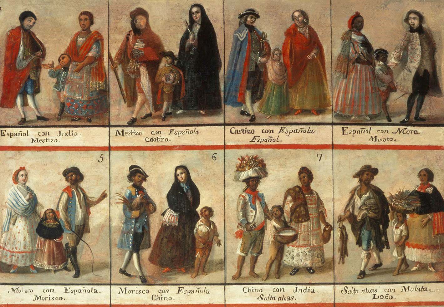 Miguel Cabrera's "Casta" paintings, created in 1763, are significant works of art that shed light on Mexico's colonial past. Prior to the Revolution, much of the art produced in Mexico was designed to reinforce colonialism and the discriminatory caste system. The "Casta" paintings, however, depict mixed-race families and their social status, challenging the prevailing notions of race and hierarchy in Mexican society. (Credit: The Schiller Institute)
