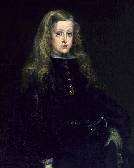  Juan Carreño de Miranda, "Portrait of Charles II of Spain as a 5-year-old child" (c. 1666)