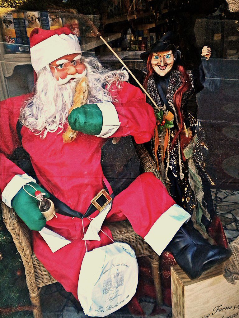 Santa Claus and La Befana