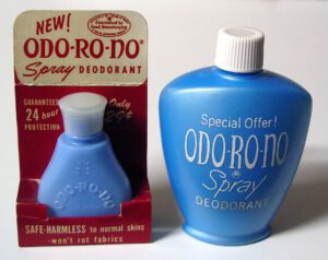 ODO-OR-NO deodorant, 1950s.