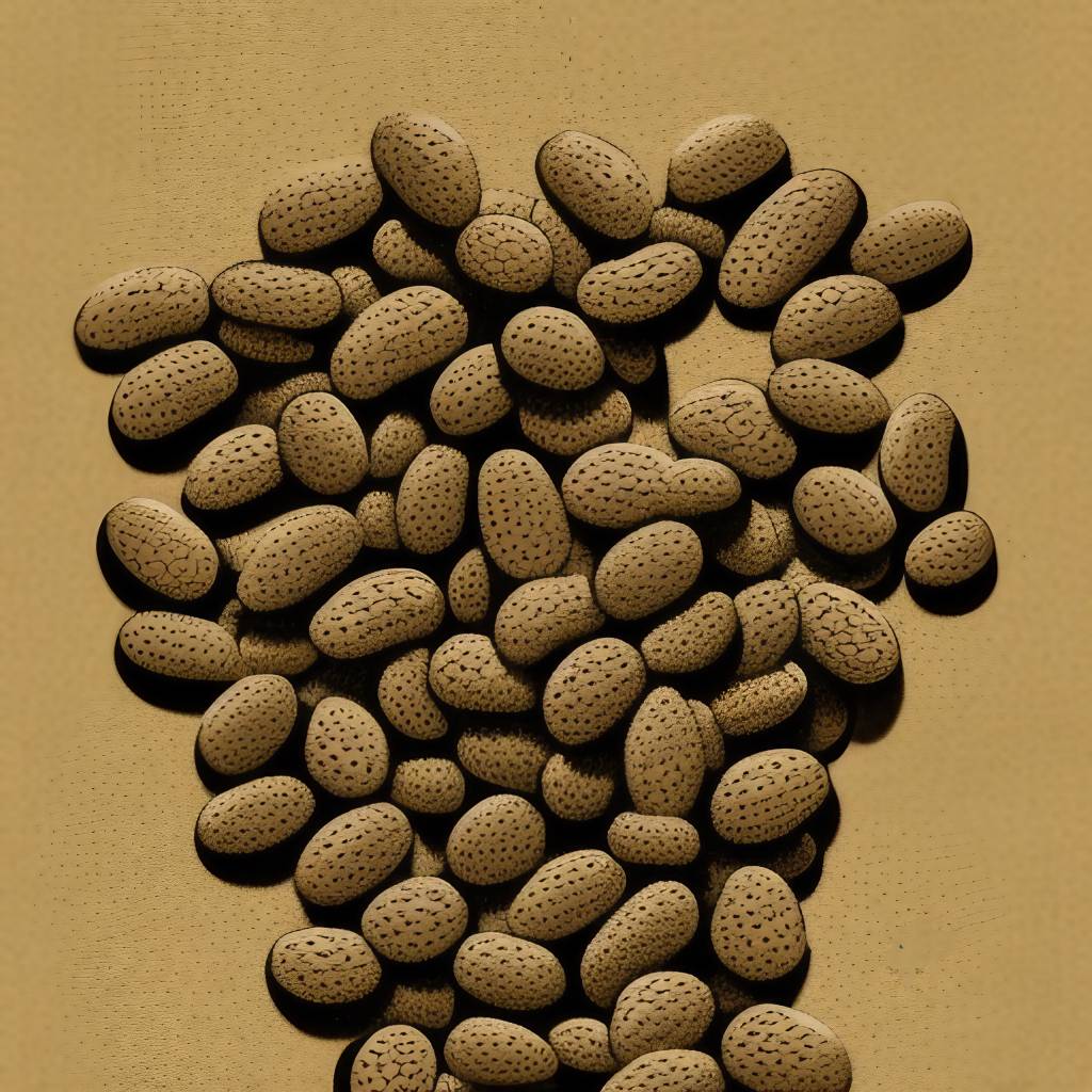 A painting of Mexican beans. You’d think that, given their name, Mexican jumping beans would be beans, but they are not; they are actually hollow seeds. Strictly speaking, they do not jump either. But they do roll, and they do twist and turn—and all due to a fascinating little creature which lives inside them! (© Odd Feed)