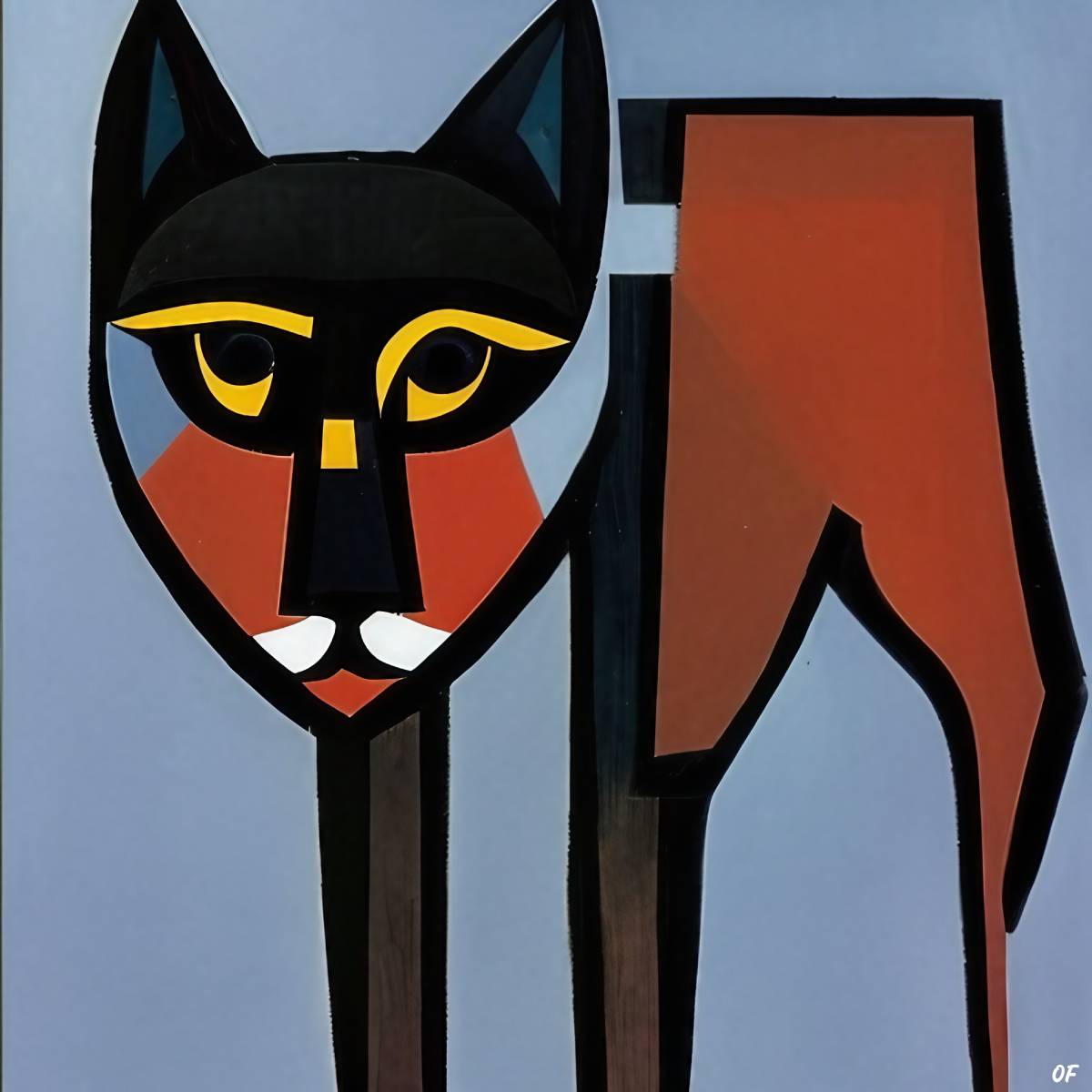 The Wolf Cat by Odd Feed (© Odd Feed)