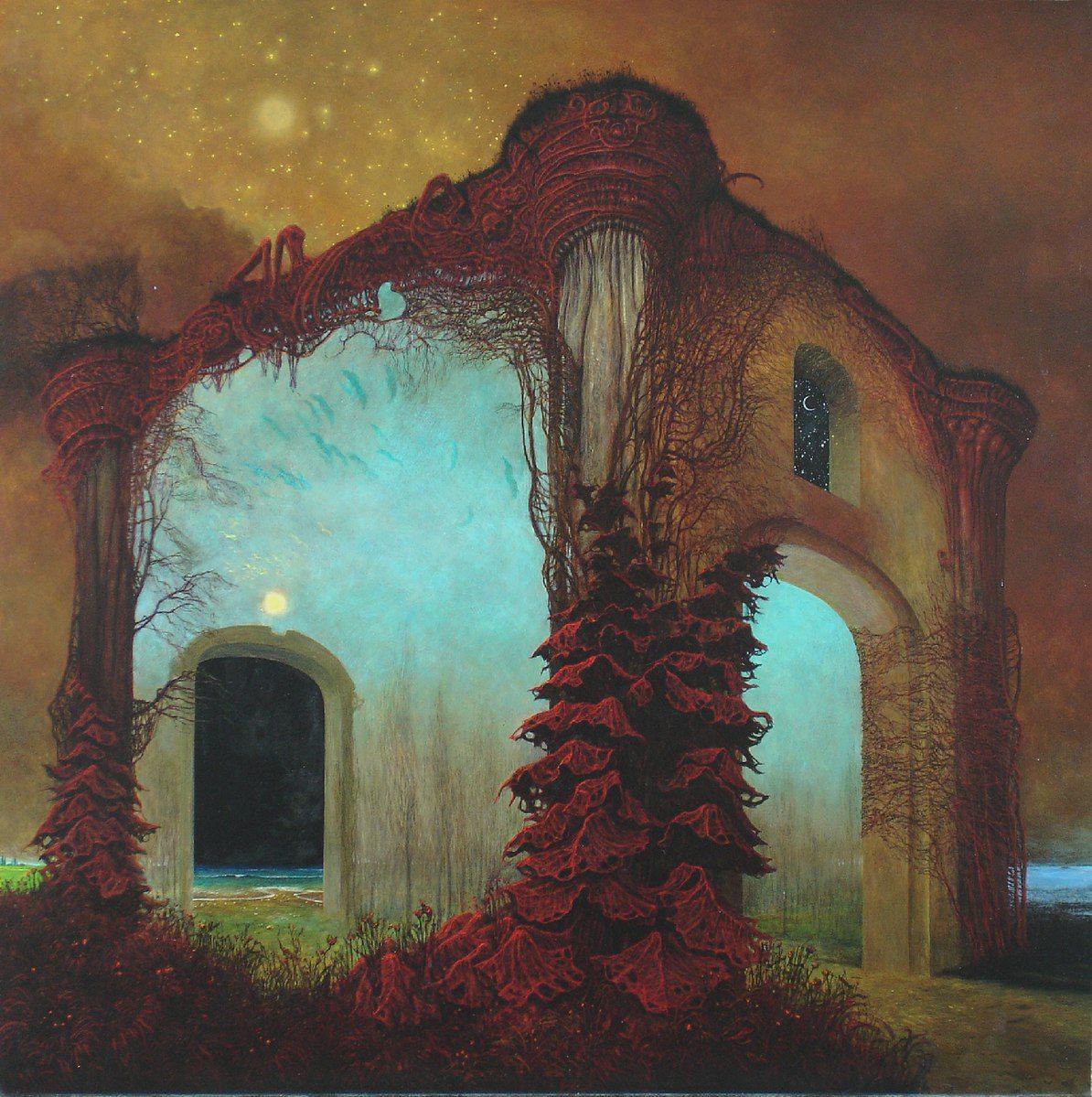 AA78 by Zdzislaw Beksinski 1978