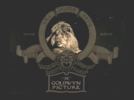 Goldwyn Pictures Logo with Slats the lion
