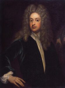 Godfrey Knweller, "Joseph Addison, portrait (c. 1710)