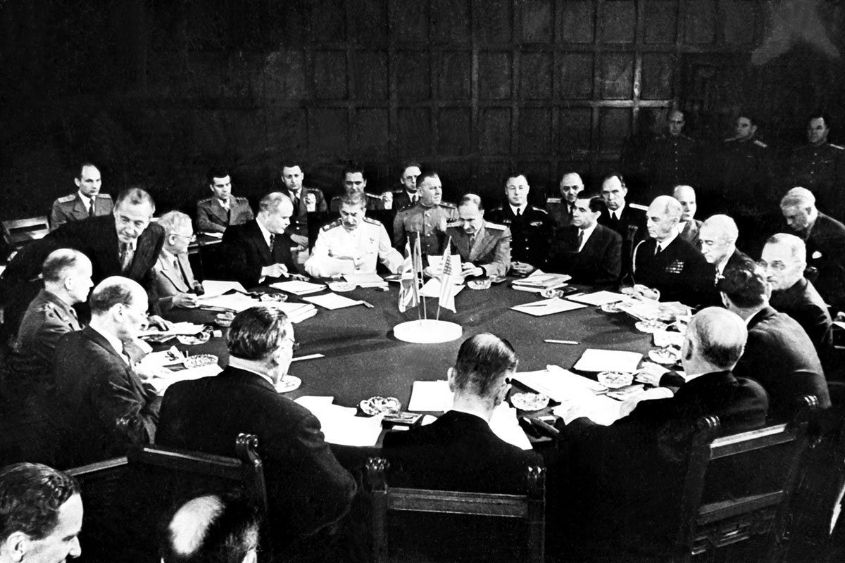 Potsdam Conference session.