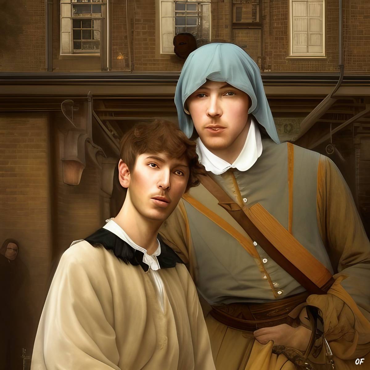 Portrait of medieval thieves in London.