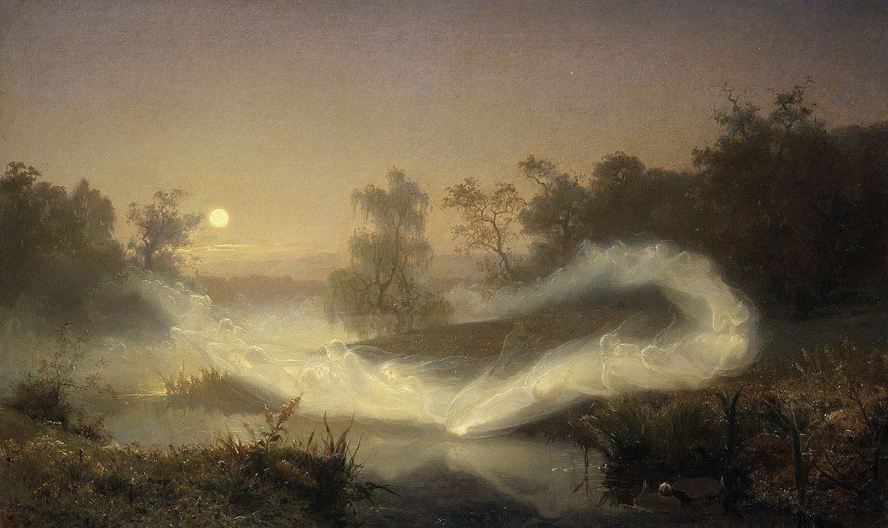 August Malmström, "Elf Play" (1866)