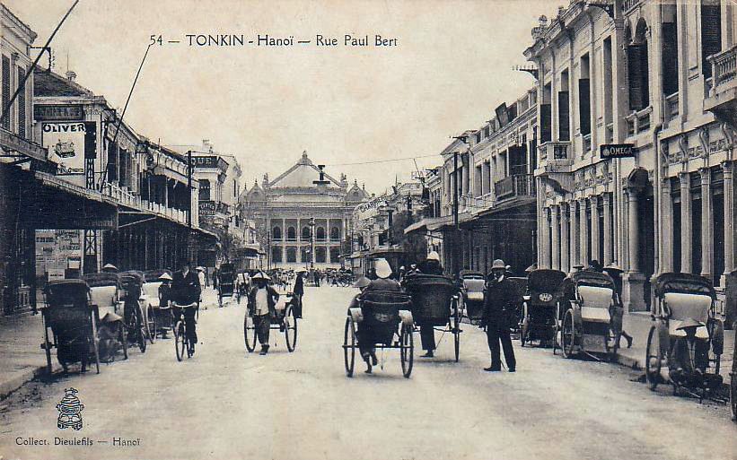 Hanoi Opera House in the early twentieth century