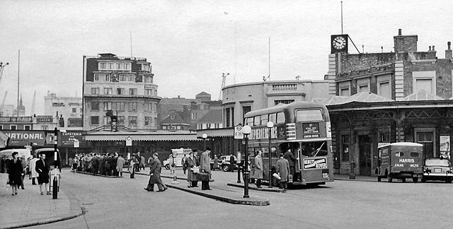London Bridge Station in the 1960s