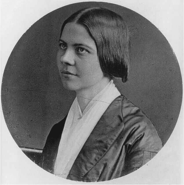Lucy Stone as a young woman (Wikipedia)