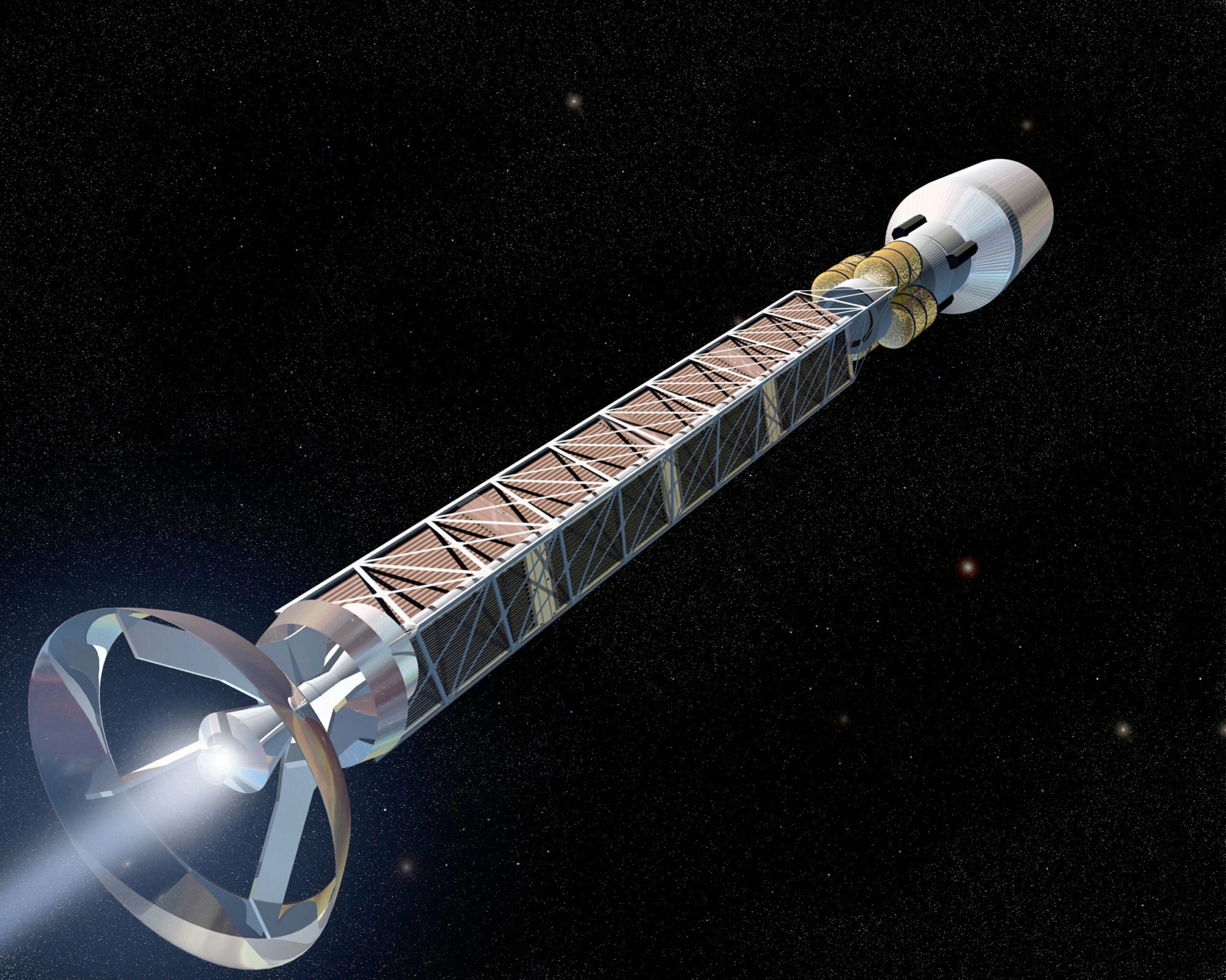 NASA interstellar rocket concept.