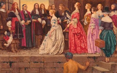 The Arrival of the Brides (Filles du Roi)