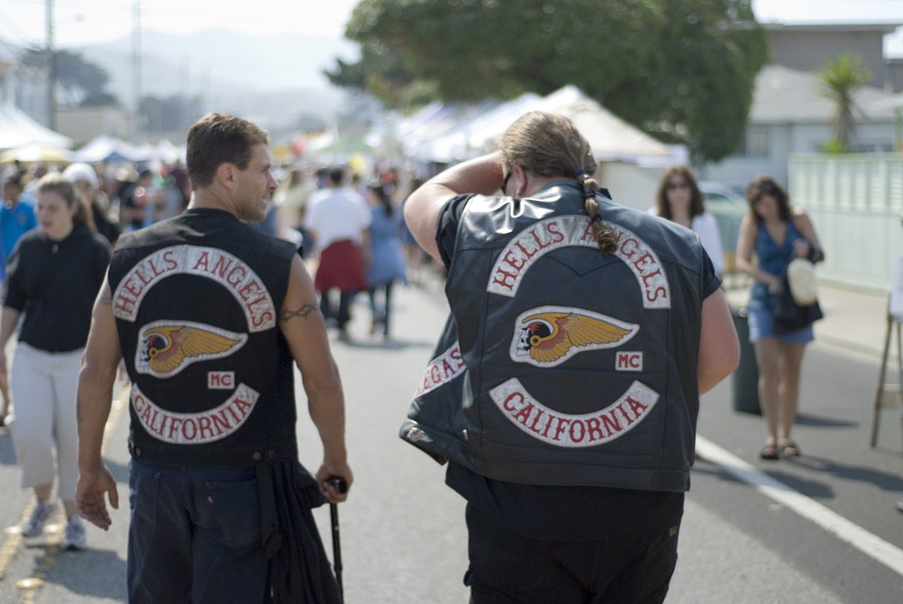 Full-patch Hells Angels, California charter.