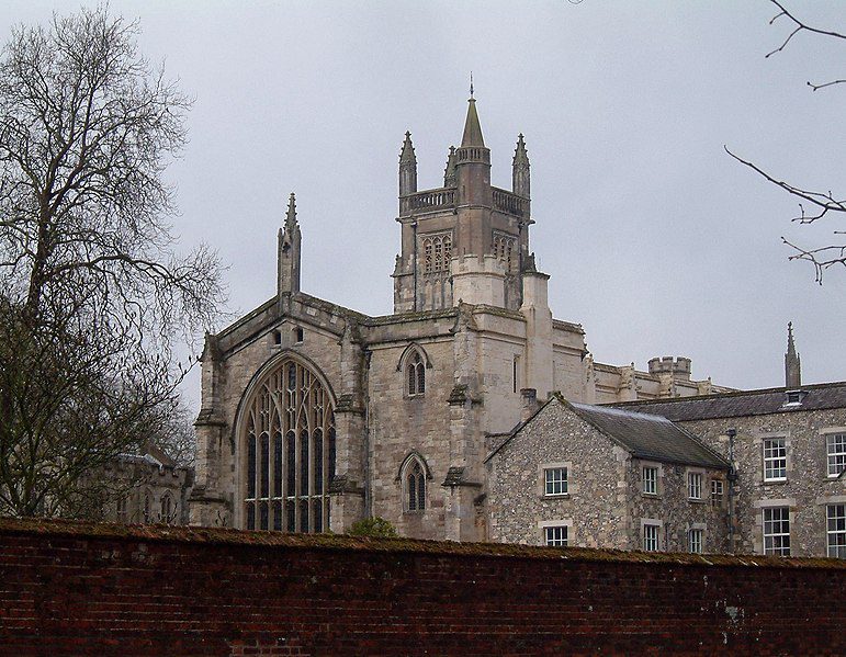 Winchester College Chapel, Hampshire.